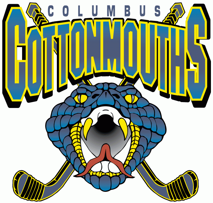 columbus cottonmouths 2004-pres primary logo iron on heat transfer